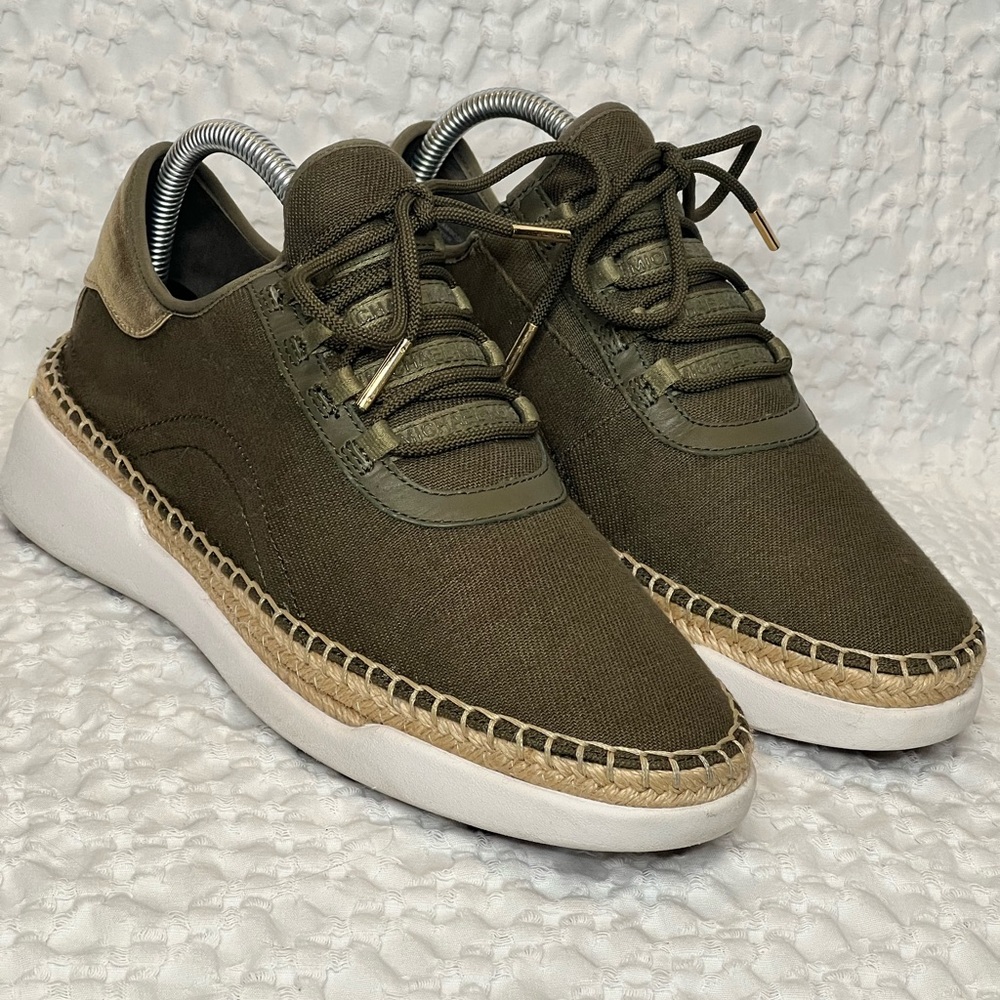 Michael Kors  Olive Green Sneakers women’s size 8